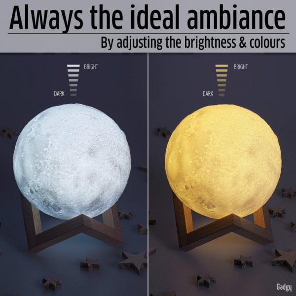 SigmaClub Moon Lamp Brightness | SigmaClub