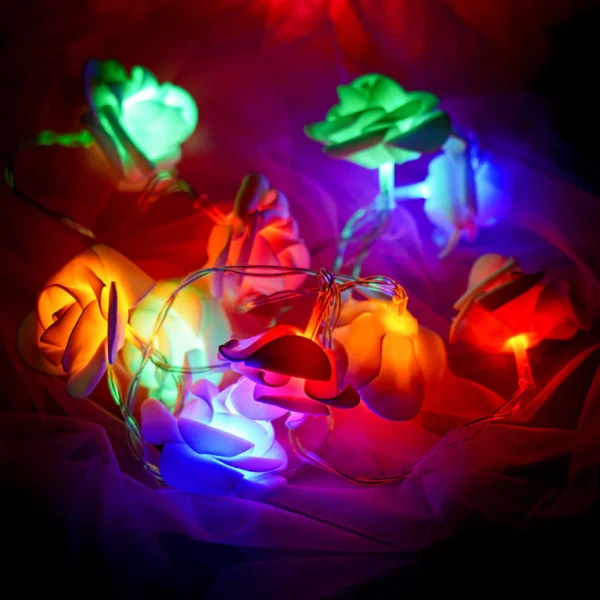 Led Rose String Lights Uncommongifts in | SigmaClub