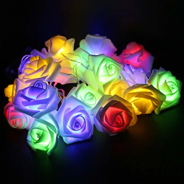 Led Rose String Lights Uncommongifts in | SigmaClub